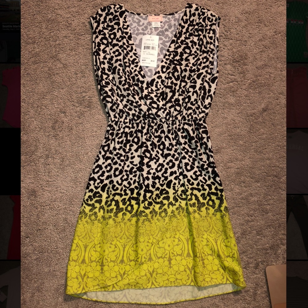 Leopard print dress